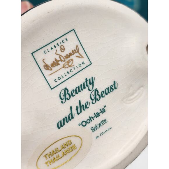 WDCC Babette from Beauty and the Beast Figurine Ooh-la-la Disney Box COA Retired - Picture 6 of 14